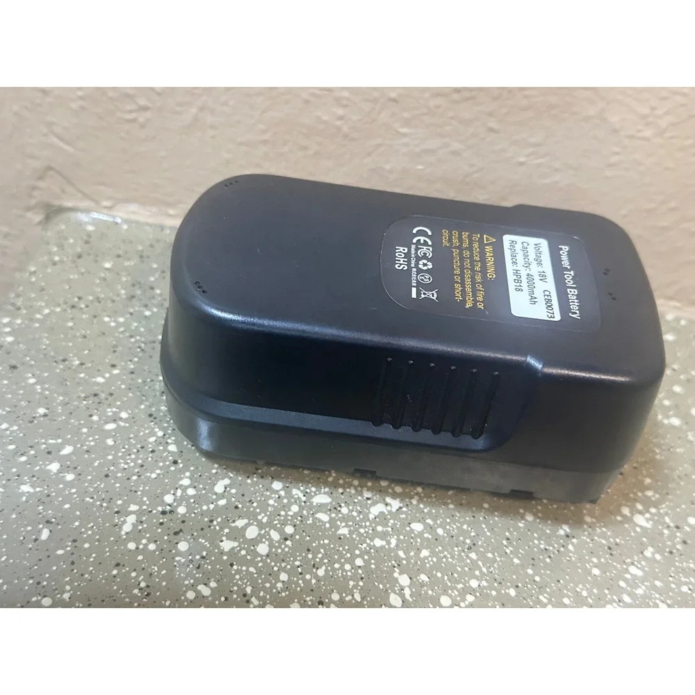 18V 4000mAh Power‎ Tool Battery CEB0073 Replace HPB18 Black